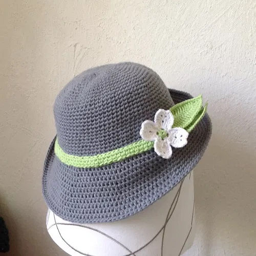 Crochet Fedora Hat Free Patterns 3