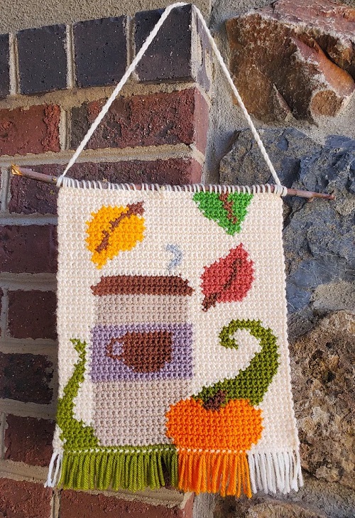 Crochet Kitchen Wall Hanging Decor Free Patterns