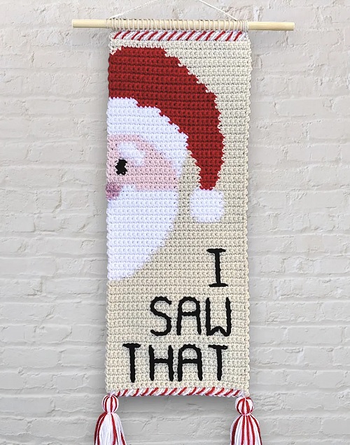 Santa Wall Hanging