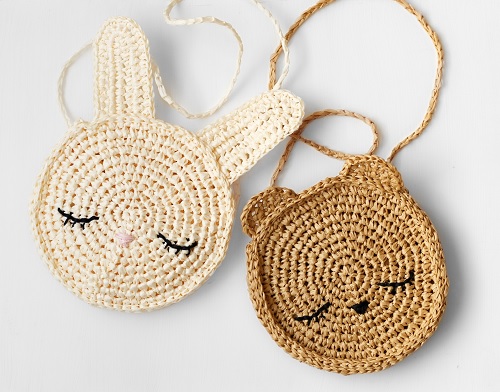 Blythe Bunny and Bear Crochet Purses