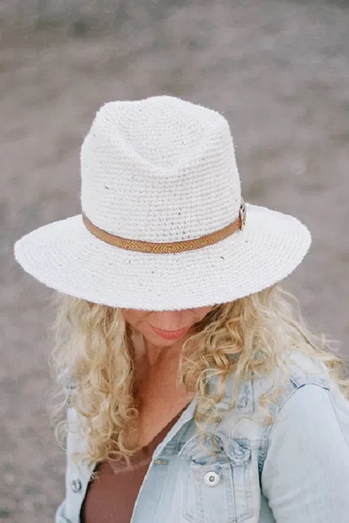 Crochet Fedora Hat Free Patterns 5
