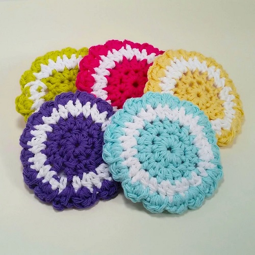 crochet scrubber for kitchen
