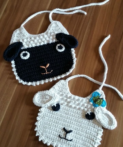 Crochet Baby Bibs Free Patterns 1
