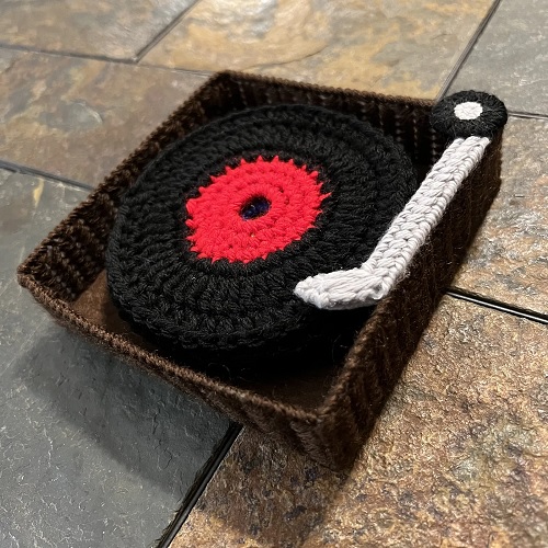 Vintage Vinyl Coasters