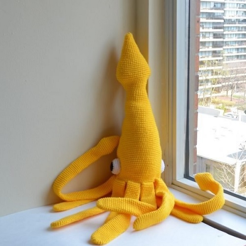Giant Squid Crochet Pattern