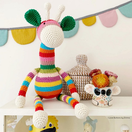 Free Amigurumi Giraffe Crochet Patterns 1