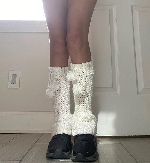 Crochet Kawaii Leg Warmer Free Patterns 1