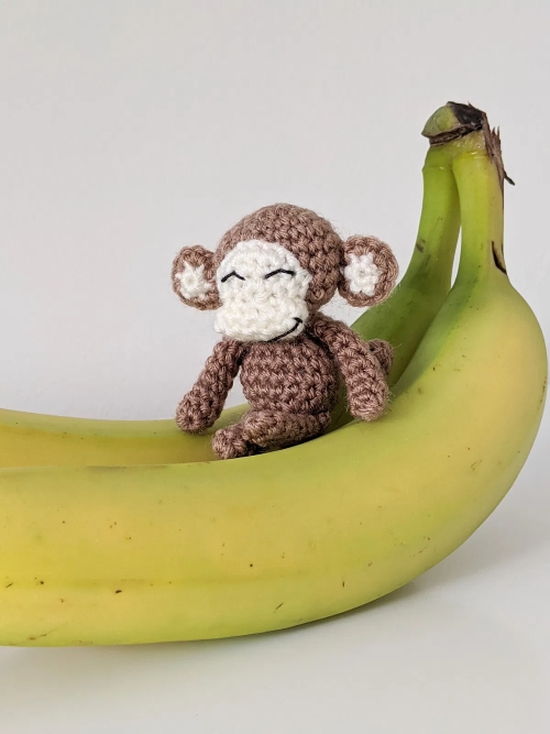 Smallest Crochet Monkey
