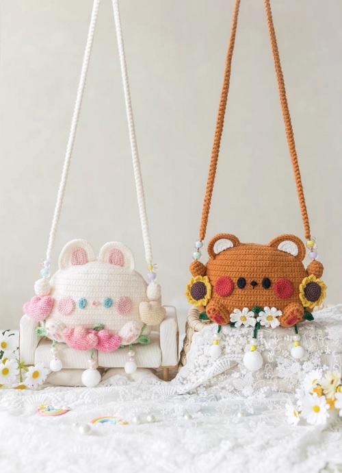 Cutie bear Flower Bag
