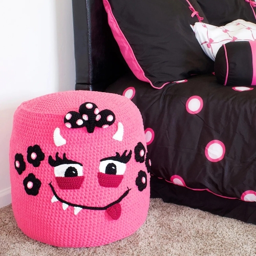 Monster Pouf (Pouffe) Ottoman