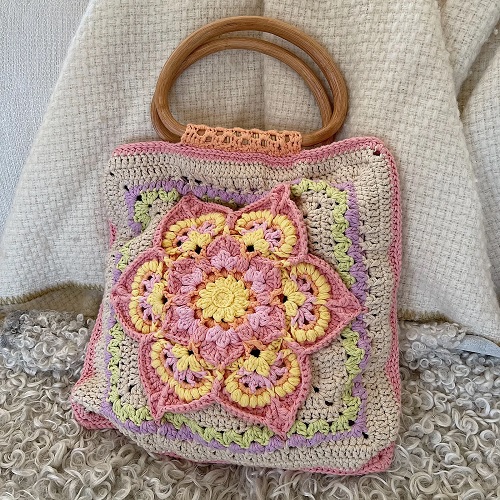 Blooming Lotus Tote Bag