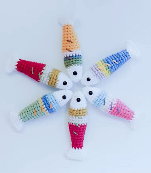 Crochet Tiny Fishes Free Patterns 3
