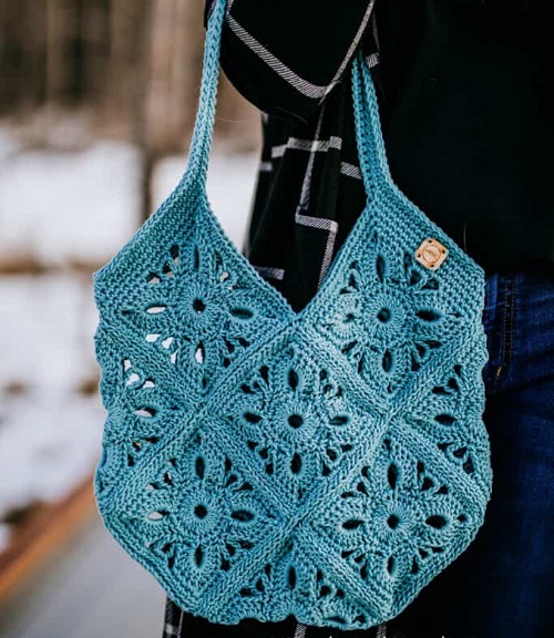 Market Bag Free Crochet Patterns 3