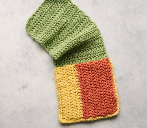 Easy and Cute Crochet Remote Holder pattern 2