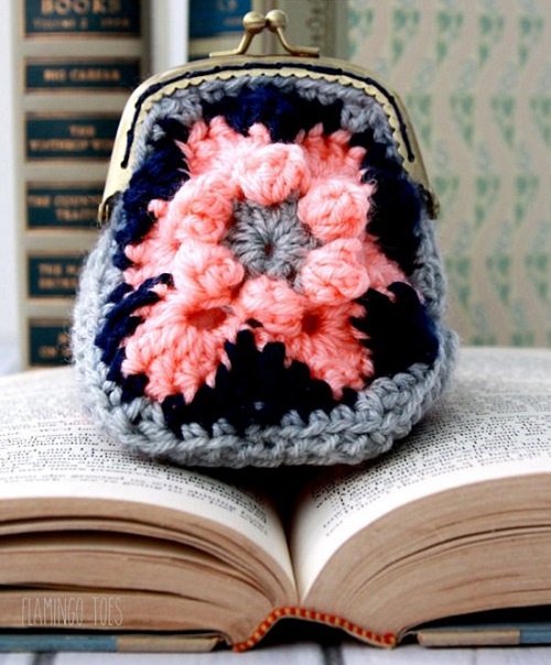 Stunning Crochet Coin Purse Ideas 4