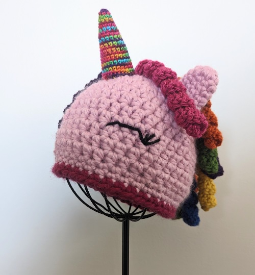 Crochet Unicorn Hat