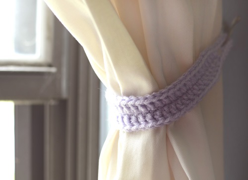 Classic Curtain Tie Back Crochet Pattern