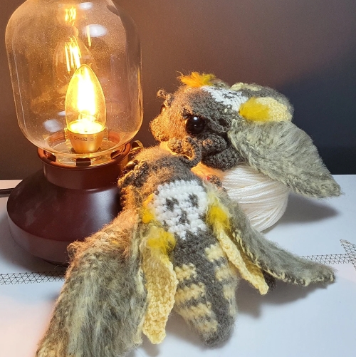 Death's-head Hawkmoth Amigurumi