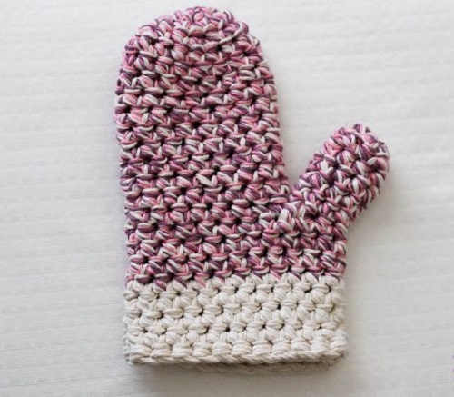 Easy and Cute Crochet Oven Mitts Pattern