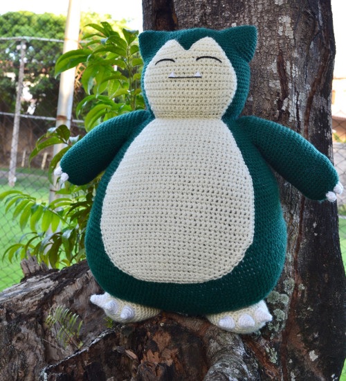 Giant Snorlax Amigurumi