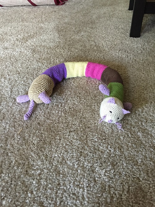 Crochet Sleeping Cat Free Patterns 3