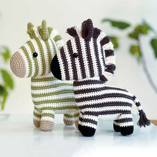 Little Zebra Crochet Pattern