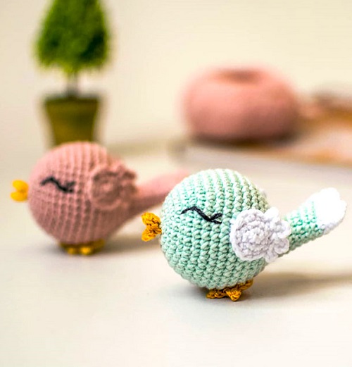 Crochet Bird Amigurumi Free PDF Pattern