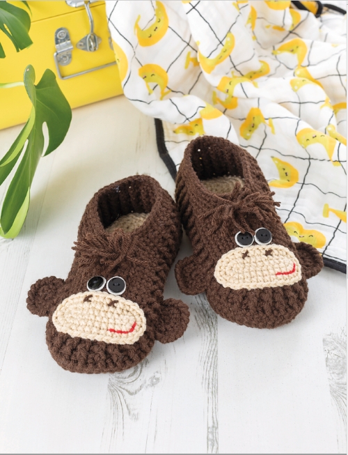 The Cheeky Monkey Slippers