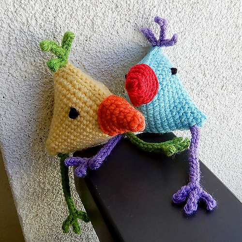 Cute Little Crochet Bird Free Patterns 11
