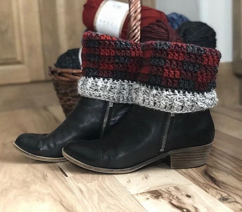 Easy and Cute Boot Cuff Crochet Patterns 3
