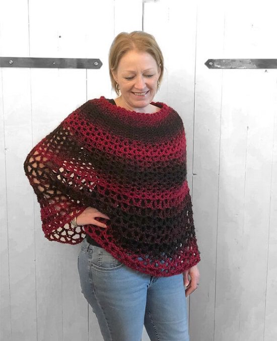 Free Crochet Poncho Patterns to revamp your wardrobe