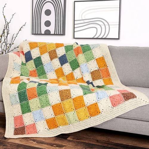 Easy and Cute Crochet Quilt Patterns 3