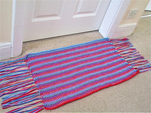 Colourful Doormat Crochet Pattern