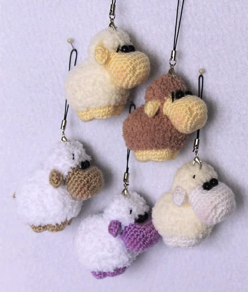 Crochet Animal Keychain Free Patterns 6