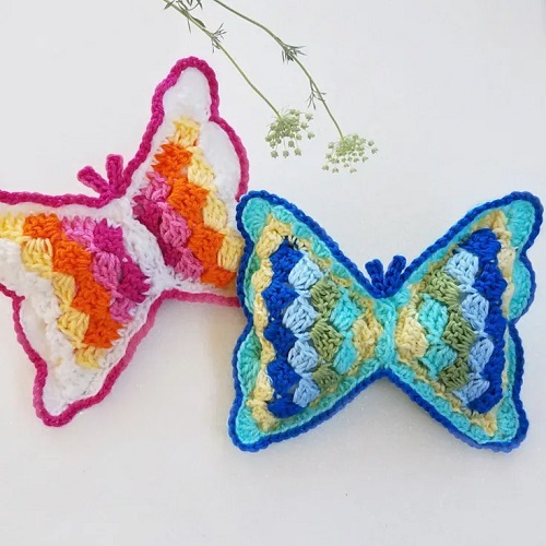 crochet-c2c-butterfly