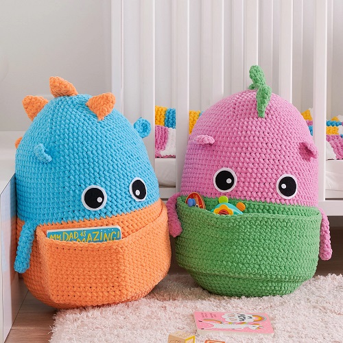 Crochet Cuddle Monsters Pattern