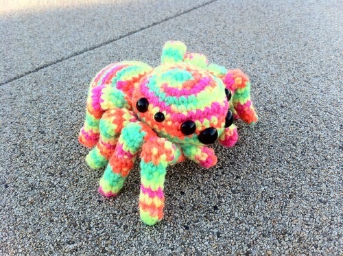 Jumping Spider Crochet Pattern