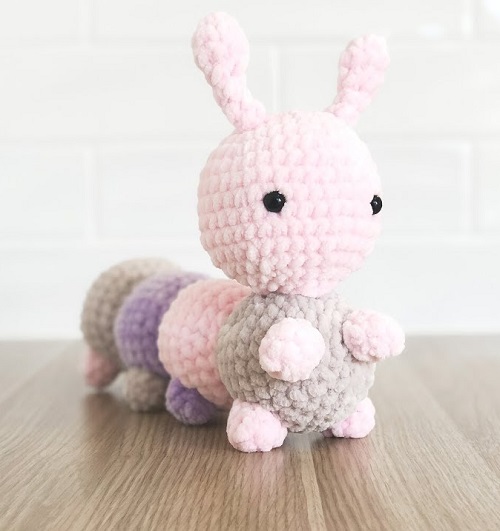 Simple Crochet Caterpillar