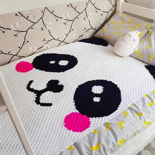 panda blanket