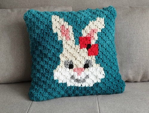 Removable Bunny Pillow Case