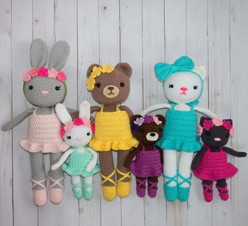 big and small ballerinas