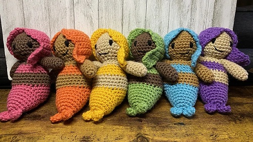 Crochet Mermaid Amigurumi Free Pattern 2