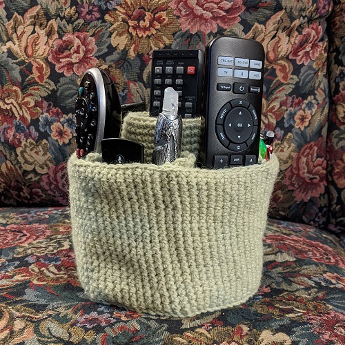 Crochet Remote Holder Free Patterns 2