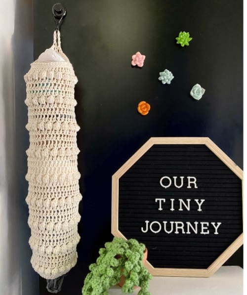 Crochet Plastic Bag Holder Free Pattern