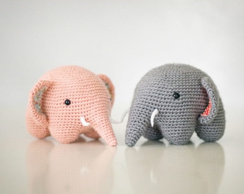 little Crochet Elephants