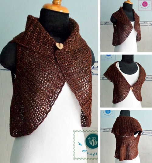 Free Crochet Circular Vest Patterns 8