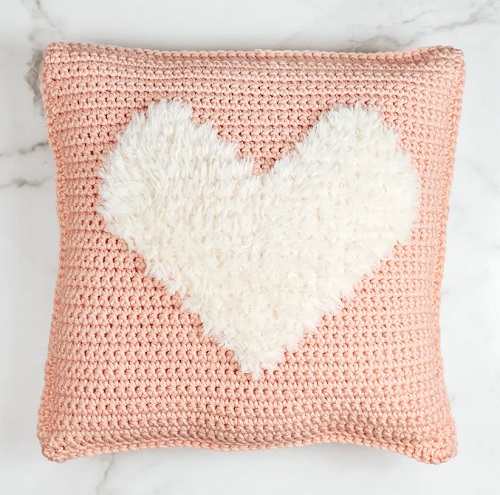 Easy and cute Crochet Pillow Cover Patterns 4