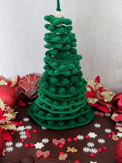 Crochet Windspinner Christmas Tree Free Pattern