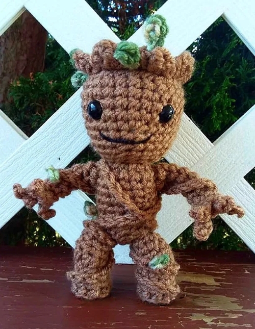 Best Crochet Groot Free Pattern 1