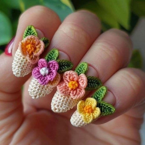 Stunning Crochet False Nails Pattern 3